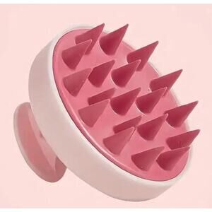 Silicon (Shampoo Brush)-(Scalp Massager)-(Pink)-(New)-$10.00